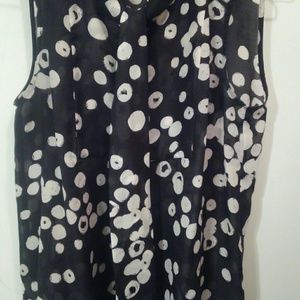 Loft sleeveless blouse